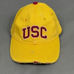 USC Trojans University Hat Cap One Size Stretch Yellow Varsity Collection